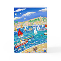 Art Card: Falmouth River, Cornwall by johndyergallery Art Card: Falmouth River, Cornwall