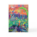 Art Card: Happy Bird Day at the Zoo.Happy Birthday