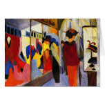 Art Card /Invitation: Fashion Shop (Modegeschaft)