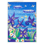 Art Card: Iris Blue cards
