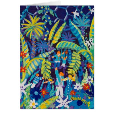 Art Card: Jungle Valley, The Eden Project by johndyergallery