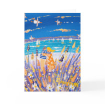 Art Card: Love on the beach by johndyergallery Art Card: Love on the beach