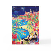 Art Card: Magical Mountain Music, Menton by johndyergallery Art Card: Magical Mountain Music, Menton