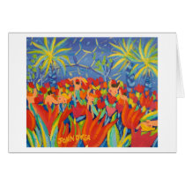 Art Card: Passion in the Plants, Eden Project by johndyergallery Art Card: Passion in the Plants, Eden Project