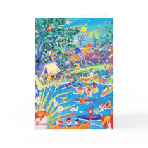 Art Card: Rainbows 100 years of Fun! Centenary by johndyergallery Art Card: Rainbows 100 years of Fun! Centenary