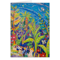 Art Card: Rainforest. Eden Project by johndyergallery Art Card: Rainforest. Eden Project