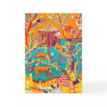 Art Card: Relaxing Red Pandas by johndyergallery Art Card: Relaxing Red Pandas