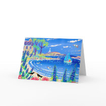 Art Card: Sailing Home, Tresco by johndyergallery Art Card: Sailing Home, Tresco
