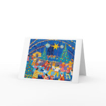 Art Card: Skating under the Starlight, Eden by johndyergallery Art Card: Skating under the Starlight, Eden