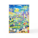 Art Card: The Maze at Glendurgan Garden Cornwall