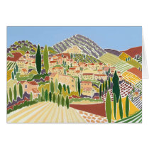 Kunst-Karte: Die alte Stadt, Vaison LaRomaine karten