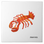 Art Ceramic Tile: John Dyer Cornish Lobster tiles