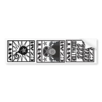 Art Czar - 3 way Bumper Sticker #2 bumper stickers by Freeman_Photographic Art Czar - 3 way Bumper Sticker #2 bumper stickers