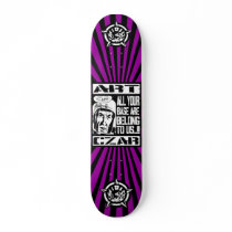 Art Czar - All Your Base (Blacklight) - Skateboard