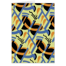 Art Deco Abstract  (39) Greeting Cards