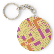 Art Deco Abstract  (86) Keychain