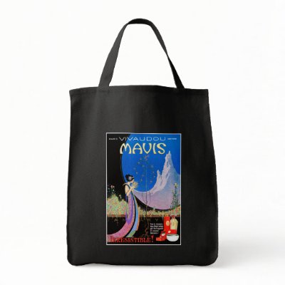 Art Deco Advertising Art  by Fred Parker Tote Bags by VintageCabaret