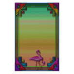 Art Deco and Flamingos Two Stationery