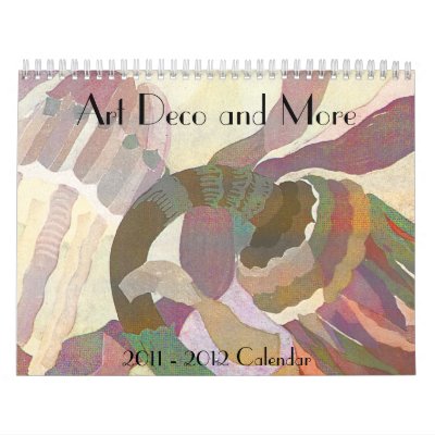 Art Deco and More 2011 - 2012 Wall Calendars by decoplus