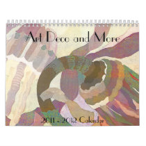Art Deco and More 2011 - 2012 Wall Calendars