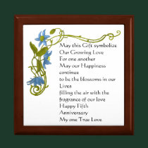 Art Deco Anniversary Gift Box gift boxes