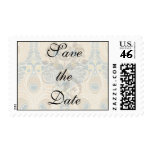 art deco art nouveau peacock pattern art postage