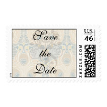 art deco art nouveau peacock pattern art postage