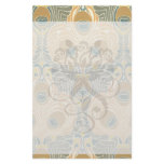 art deco art nouveau peacock pattern art customized stationery