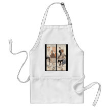 Art Deco Beauty Apron