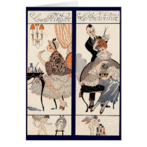 Art Deco Beauty Greeting Card