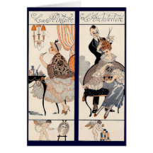 Art Deco Beauty Greeting Card