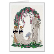 Art Deco Bride cards by msdespina Art Deco Bride cards