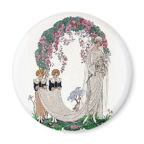 Art Deco Bride magnets by msdespina Art Deco Bride magnets