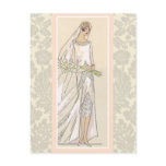 Art Deco Bride Post Cards