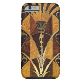 Art Deco Burl Wood iPhone 6 Case