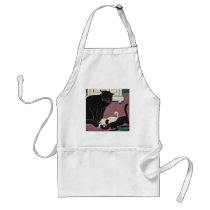 Art Deco Cats aprons by vintagegiftmall Art Deco Cats aprons