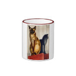Art Deco Cats Coffee Mugs