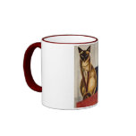 Art Deco Cats Coffee Mugs