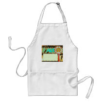 Art Deco Christmas Candle Pinecones aprons by ArtDecoPrints Art Deco Christmas Candle Pinecones aprons