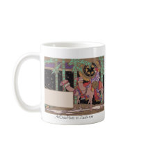 Art Deco Christmas Coffee Mug by ArtDecoPrints Art Deco Christmas Coffee Mug