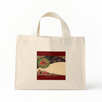 Art Deco Christmas Santa Tote Bag by ArtDecoPrints Art Deco Christmas Santa Tote Bag