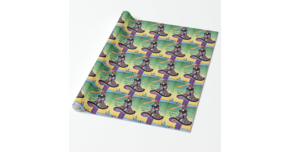 Art Deco Christmas Wrapping Paper | Zazzle
