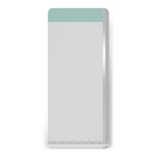 Art Deco Color Block Wedding Reception Menu Cards