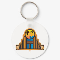 Art Deco Couple keychains