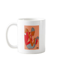 ART DECO COUPLE MUG