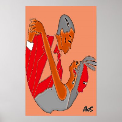 ART DECO COUPLE POSTERS by AESART