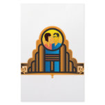 Art Deco Couple Personalized Stationery
