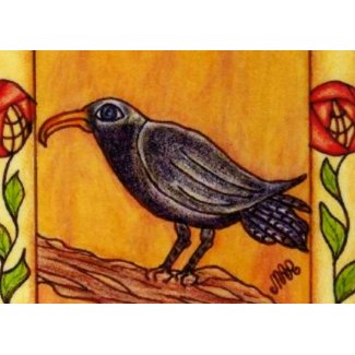 Craft Ideas Leaves on Art Deco Crow Notecard D137837477625822575xjme 325 Jpg