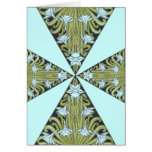 Art Deco Daffodil Design Card