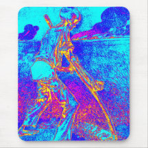 Art Deco Death Mousepad